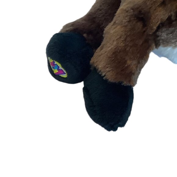 Ganz Webkinz Reindeer Brown Plush Stuffed Animal Toy HM137 9" NO CODE Christmas - Picture 2 of 7